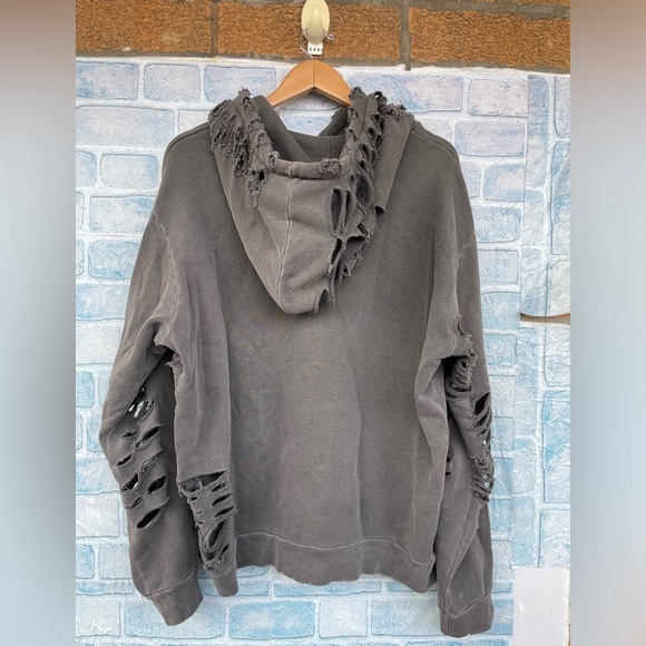 NSF  Destroyed French Terry Hoodie men’s size small - Picture 11 of 14